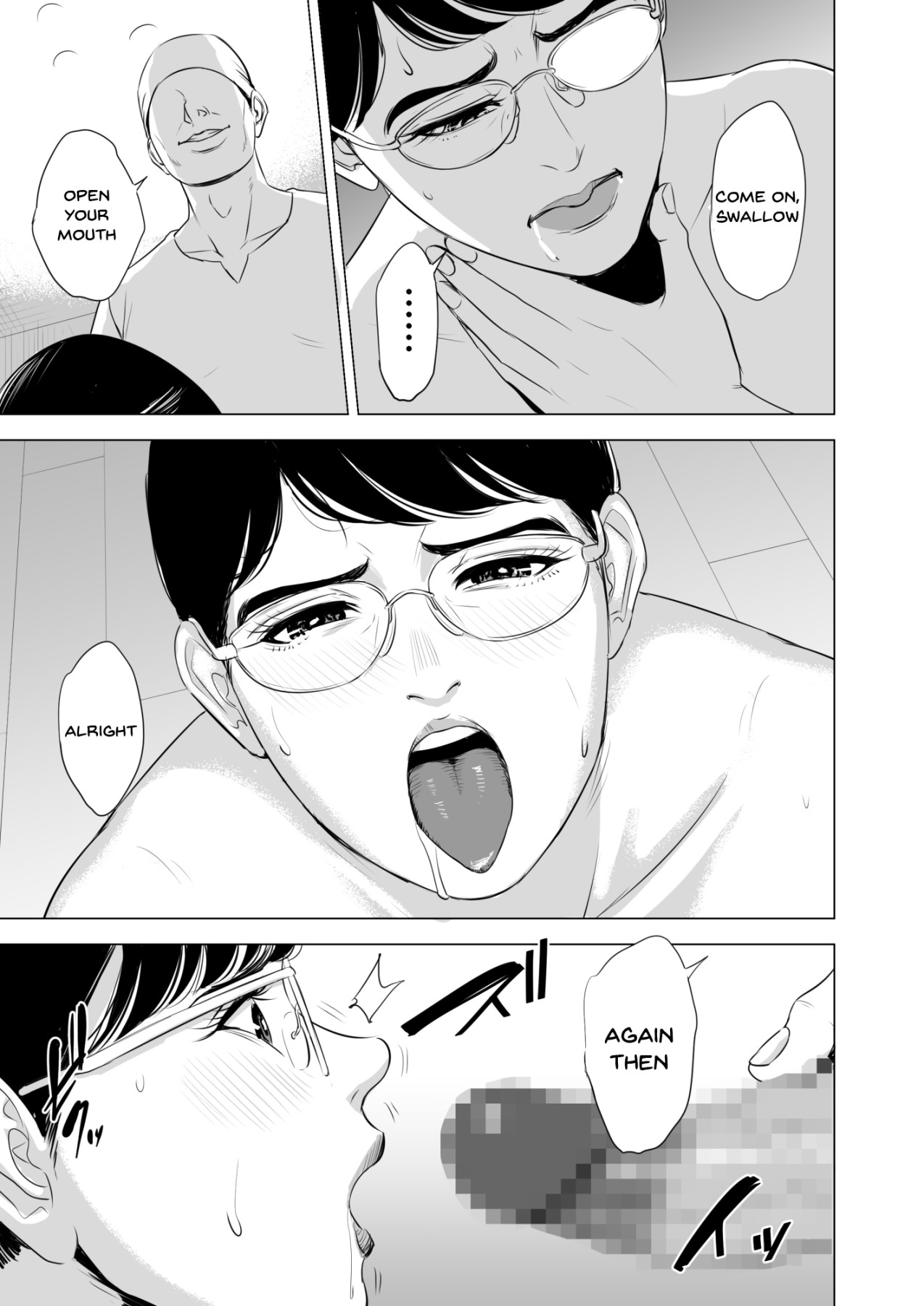 Hentai Manga Comic-A Sex Life To Be Content With ~The Plain Glasses Wearing Wife I Was Aiming For~-Read-36